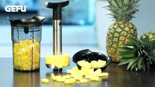 GEFU 13550 Pineapple slicer PROFESSIONAL PLUS [upl. by Alarick830]