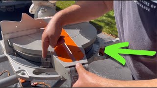 Ridgid Bevel Sliding Miter Saw Walkthrough [upl. by Raffarty]