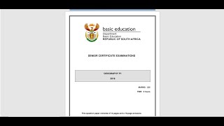 Grade 12 Geography Drainage basin revision [upl. by Pellegrini991]