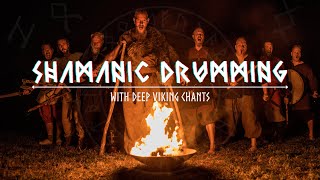 SHAMANIC DRUMMING and DEEP VIKING CHANTS • DEEP TRANCE Humming Journey for Spiritual Awakening [upl. by Elades]