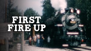 First Fire Up  Nickel Plate Road 765 in 1978 [upl. by Laven]