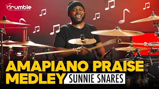 AMAPIANO x AFRICAN PRAISE MEDLEY  Sunnie Snares [upl. by Ive]