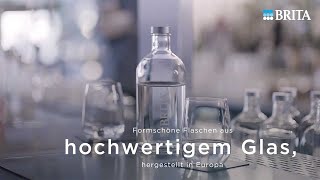 Flaschen für BRITA Wasserspender [upl. by Hatokad]