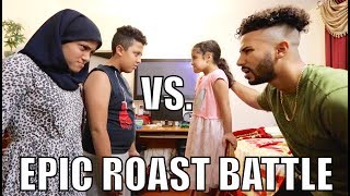 EPIC ROAST BATTLE WITH MY FAMILY [upl. by Arad303]