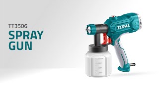 TT3506 Spray Gun  Product Demo [upl. by Herzog823]