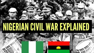 A Brief Explanation of the Nigerian Civil War Biafra War  African Biographics [upl. by Wiese381]