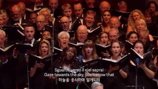 Sogno di volare  Cadogan Hall 2016 Eng kor sub 문명 6 타이틀 OST 자막 [upl. by Abita]