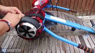 Graffiti Hoverkart Hoverboard Unboxing  Instructions Review By HCS Gadgets [upl. by Huskamp]