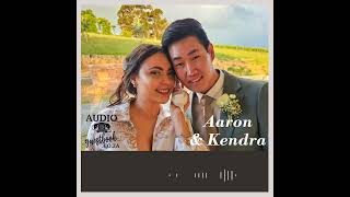 Aaron and Kendra Wedding Audio Guest Book [upl. by Ladnar]