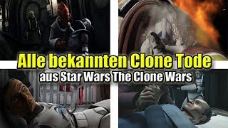 ALLE BEKANNTEN KLON TODE aus Clone Wars 2k Special  von Hardcase [upl. by Miko]