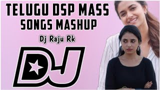 Telugu Dsp Mass Songs Mashup  Dj Raju Rk  Old Songs Mashup [upl. by Ahsenak]