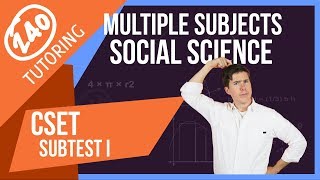 CSET Multiple Subjects Subtest I Social Science  Full Test Breakdown Updated [upl. by Robb]