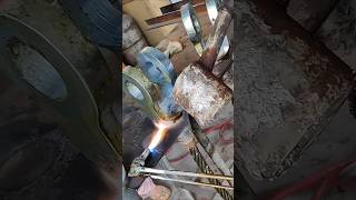 Steel wire ring pouring processshorts [upl. by Rawde988]