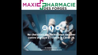 Vaccination grippe covid pharmacie [upl. by Erodeht]