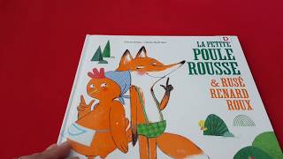 LECTURE  LA PETITE POULE ROUSSE ET RUSE RENARD ROUX [upl. by Rozelle576]