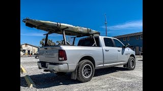 Loading 2019 Hobie Outback on Yakima Overhaul HD [upl. by Nivak]