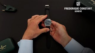 FREDERIQUE CONSTANT TUTORIAL ¦ SMARTWATCH VITALITY  HOW TO LAUNCH THE CHRONOGRAPH [upl. by Nylhtac484]