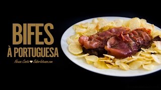 Bifes à Portuguesa [upl. by Esya]