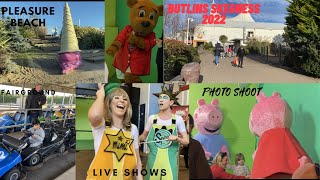 Butlin’s Skegness Family Resort 2022 Skyline Fairground Pleasure beach Live shows New vlog [upl. by Joceline]