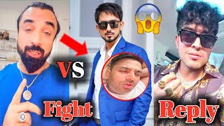 OMG😱 Ajaz Khan fight with Adanan sekh  Thara Bhai Joginder and puneet angry reply Ajaz khan [upl. by Hedve]