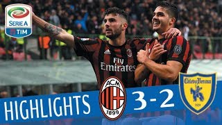 Milan  Chievo 32  Highlights  Giornata 29  Serie A TIM 201718 [upl. by Yelrac76]