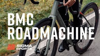 BMC Roadmachine A Closer Look  Sigma Sports [upl. by Adnavoj]