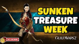 StanKO plays GUILD WARS 2  Sunken Treasure Week [upl. by Ahsirtak]