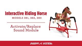 Interactive Riding Horse Sound Module [upl. by Ahseinet]