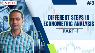 Different steps in econometric analysis Part  1 [upl. by Odareg838]