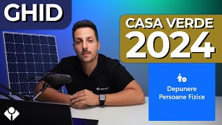 Documentele pentru Casa Verde 2024 și procesul de înscriere pentru Fotovoltaice pe siteul de la AFM [upl. by Assetniuq]