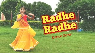 Radhe Radhe  Dream Girl  Dance  New  Song  Gokul ki radha chali  Janmashtami  Abhigyaa Jain [upl. by Layla]