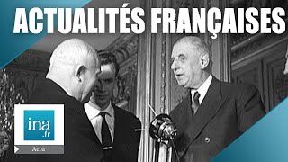 Les Actualités Françaises du 23 mars 1960  Archive INA [upl. by Ahsar]