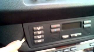 BMW X5 Heater Control Panel Removal And Installation Instructions Procedure E53 [upl. by Nyltac]