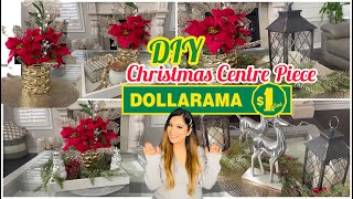 DIY DOLLARAMA CHRISTMAS CENTRE PIECE DECOR IDEAS DOLLAR STORE CANADA FINDS diydollarama dollarama [upl. by Elbag]