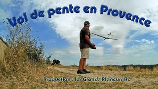 Vol de pente en planeur RC [upl. by Aicen]