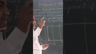 Development of Triangular Prism development of solids Engineering Drawing [upl. by Eelrahc]