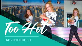 Jason Derulo  Too Hot  Easy Kids Dance Video  Choreography  Baile  Coreo [upl. by Elmira233]