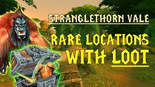 WoW Classic  Rare Mob Locations  UNIQUE LOOT  Stranglethorn Vale [upl. by Jenifer]