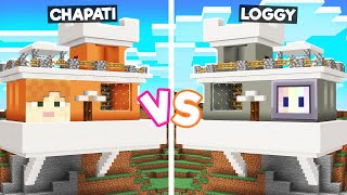 MODERN HOUSE BUILD CHALLENGE WITH CHAPATI [upl. by Pich]