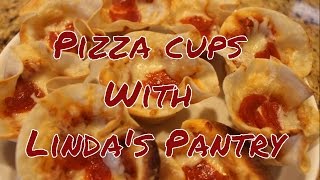 Holiday Pizza Cups With Lindas Pantry [upl. by Lednew454]