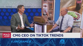 Chipotle CEO on TikTok trend Weve never shrunk the portions filming is rude to employees [upl. by Kreiker]