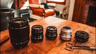 WHICH FUJI LENSES TO BUY FIRST Read Description [upl. by Anid]