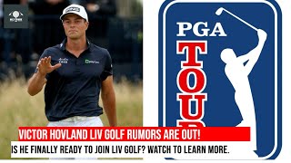 Viktor Hovland Joining LIV Golf [upl. by Anrym]