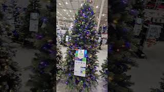 Christmas at Lowes 2024 🎄🎅❤️💚🤍 christmas christmasdecorations christmastree lowes shopping [upl. by Armilla]