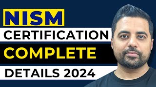 Guide To NISM Certification Courses 2024  Complete Details  Career amp Scope  CA Nitin Guru [upl. by Pollack]