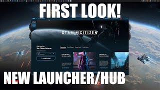 First Look NEW Star Citizen LAUNCHER is OUT 200 rc [upl. by Nahn]