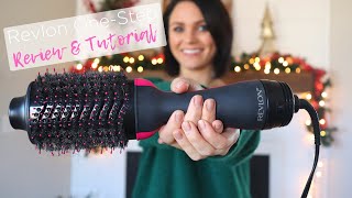 Easiest Way To Use Revlon OneStep Volumizer Hair Dryer amp Review [upl. by Irrahs587]