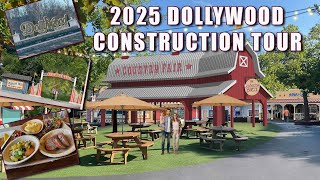 2025 Dollywood Media construction tour l what’s new at Dollywood [upl. by Eniarrol73]