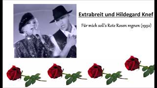 Extrabreit und Hildegard Knef  Für mich solls rote Rosen regnen Lyrics [upl. by Pond]