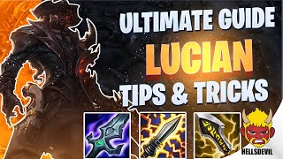 WILD RIFT ULTIMATE LUCIAN GUIDE  TIPS amp TRICKS  Guide amp Build [upl. by Adiehsar]